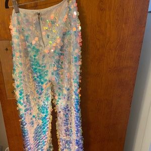 Iridescent Disco Pants
